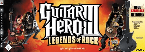 Guitar Hero Iii Legends Of Rock (Not For Resale) box art for Playstation 3